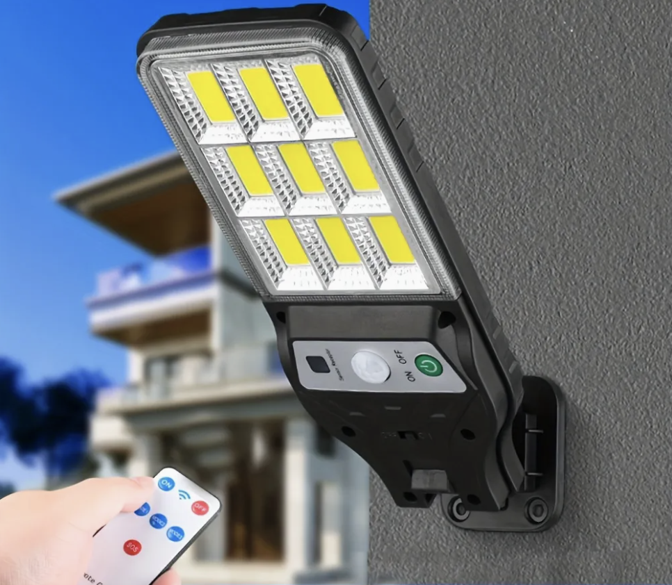 Lampara solar 8 LED